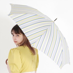 【雨傘】長傘　ワイドストライプスマートジャンプ