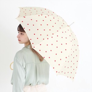 【雨傘】長傘　プチりんご