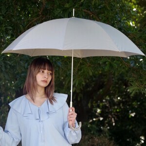 【雨傘】長傘　ピーチドロップ60