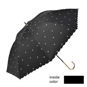 【晴雨兼用傘】長傘　遮光プチハート