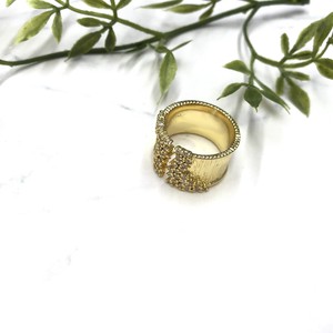 Ring Ring Gold Bijou Rhinestone