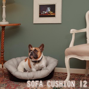 for Dog Plastic Bed 12 Exclusive Use Cushion Cover Sofa Cushion 12 Gray Beige