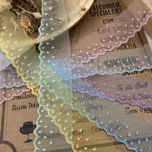 Lace Milky Pink Milky Blue 6 Colors 400 8 13 Made in Japan