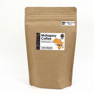 マダガスカルのコーヒー ナチュラル 焙煎  粉150G
