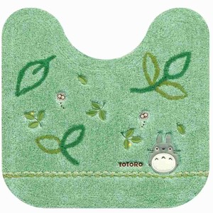 【トイレ用品】となりのトトロ トイレマット もりのかぜ グリーン