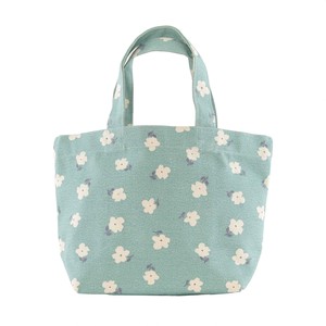 Tote Bag Floral Pattern Pocket Mini-tote M