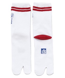 Crew Socks Daruma Embroidered 23 ~ 25cm Made in Japan