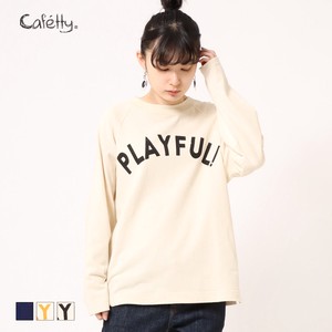 【SALE】ラグランプリントロンT Cafetty/CF6083     23SS