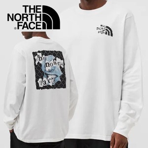 THE NORTH FACE メンズロングTシャツ WHITE ノースフェース