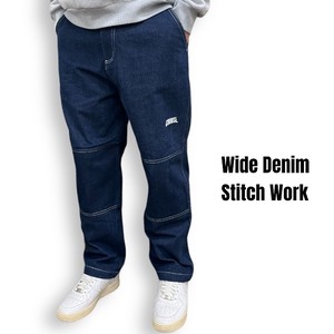 StitchWork WideDenim/ステッチワークワイドデニム