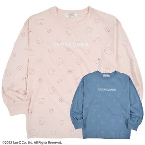 Kids' 3/4 Sleeve T-shirt Sumikkogurashi San-x Long Sleeves T-Shirt Printed Kids