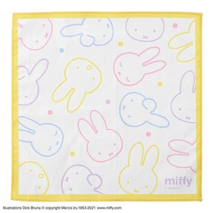 Handkerchief Miffy Character Colorful
