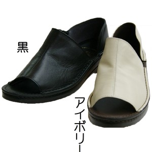 Open Toe Pumps Casual Genuine Leather Sale Items 2023 New Made in Japan