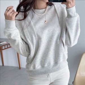 Sweatshirt Pullover Wool-Lined