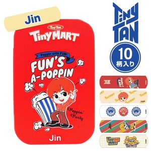 TinyTAN缶ケース付きばんそうこうTinyMART(JIN)