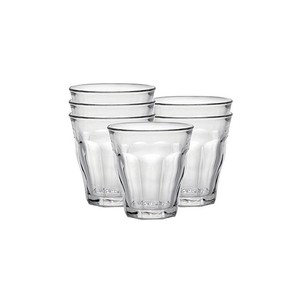 Beer Glass M Clear 6-pcs