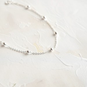 Silver Bracelet Plain Chain 1-pcs