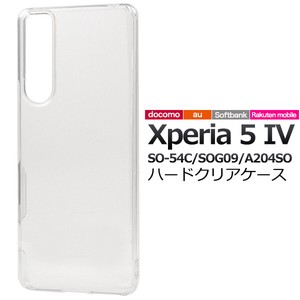 Smartphone Material Items Xperia 5 SO 54 SO 9 20 4 SO Hard Clear Case