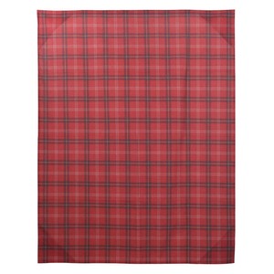 [DULTON] RED Print Tablecloth