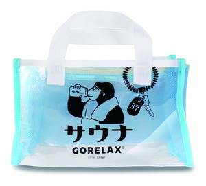 GORELAX　ごリラックス　ととのいサ活バッグ　ホワイト　サウナトート　銭湯