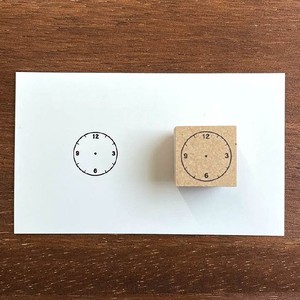 【手帳スタンプ】時計 12時間表記ver（b-034）スタンプマルシェ 日本製 はんこ
