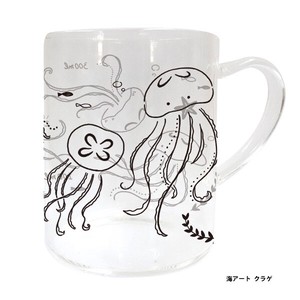 Animal Glass Collection Heat-Resistant Glass Mug Jellyfish