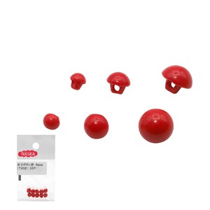 Handicraft Material Red Buttons 8mm