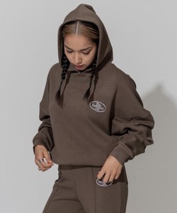 Embroidery hoodie pullover