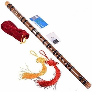自然 高級 竹笛 尺八 楽器 YMB1464
