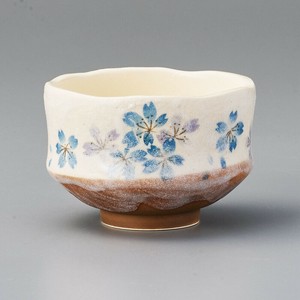 美濃焼 食器 平安桜　ブルー　ミニ抹茶 MINOWARE TOKI 美濃焼