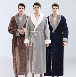 厚手の秋冬用バスローブパジャマです               ZCHA2308