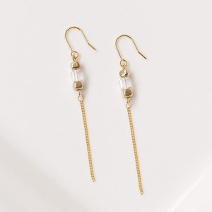 Pierced Earrings Gold Post Swarovski SWAROVSKI Crystal