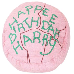 【クッション】ハリーポッター ゴブラン織ダイカットクッション ハリーの誕生日