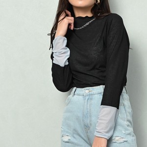 T-shirt/Tee Color Palette Pullover High-Neck