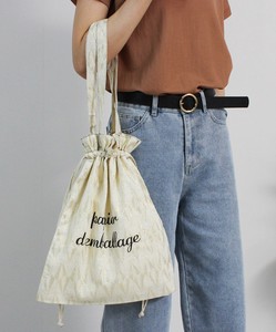 Tote Bag Jacquard Patterned All Over Printed