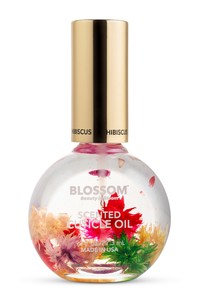ブロッサム ネイルオイル ハイビスカス【ドライフラワー入り/27.3ml/アメリカ製】