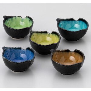Mino ware Side Dish Bowl 5-colors Made in Japan