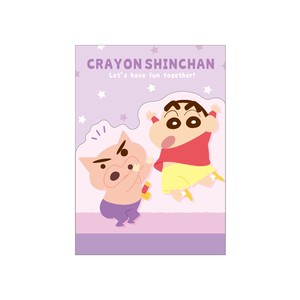 "Crayon Shin-chan" Die Cut Mini Memo Pad Buriburizaemon
