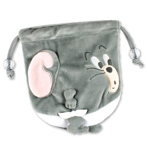 Pouch Tom and Jerry Drawstring Bag Plushie