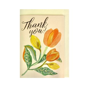 Greeting Card Mini Tulips