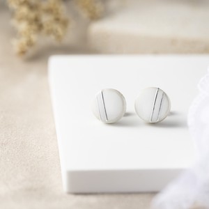 Mino ware Clip-On Earrings 10mm Made in Japan