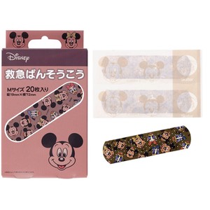 Adhesive Bandage Mickey Character Skater 20-pcs