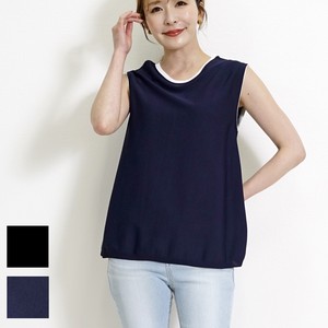 Tank Knitted Bicolor Tops Setup Ladies
