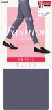 【GUNZE】TUCHE　ファッションレギンス　杢調　プレーンレギンス　10分丈