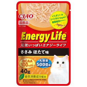 ［いなばペットフード］CIAO EnergyLife ささみ ほたて味 40g