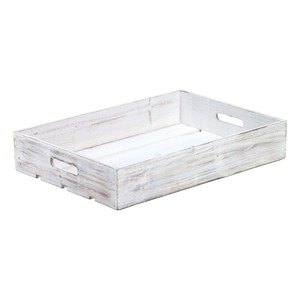 【セール品】木製プランターラック 白 ホワイト