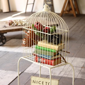 Display Stand Shop Tools & Furniture Interior Antique Birdcage