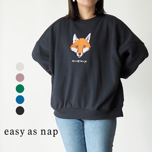 FOX刺繍プルオーバー【easy as nap】(2022年新作）