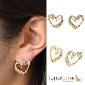 Pierced Earringss sliver Sparkle Rhinestone Ladies'