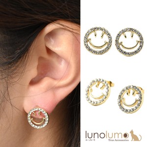Pierced Earringss sliver Rhinestone Ladies'
